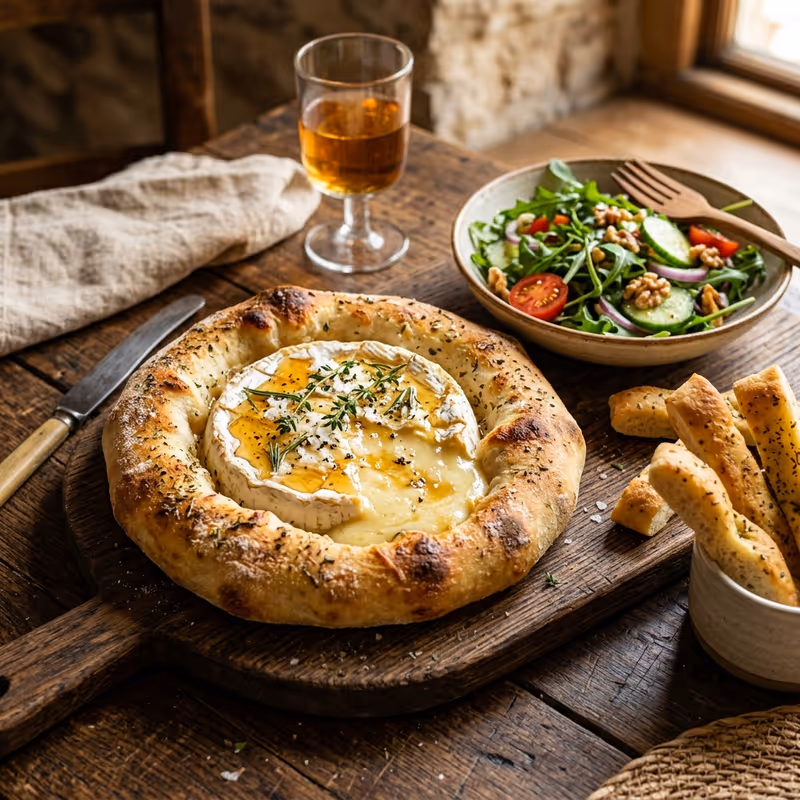 Camembert Rôti au Miel